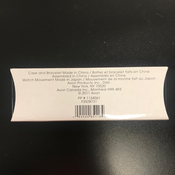 NWT Avon Silver Classic Bracelet Expansion Watch - Picture 6 of 6